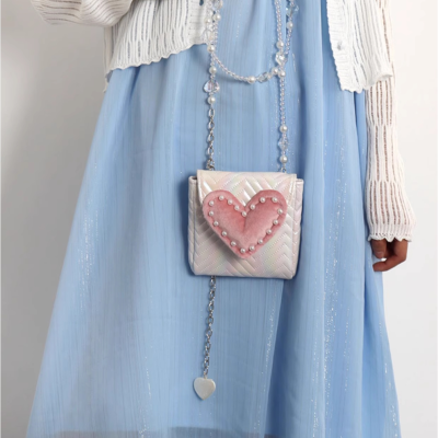 Summer mini cute little bag female new style all the fancy crossbody love mobile phone purse