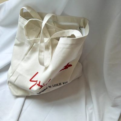 Canvas shoulder bag Shopping bag College class fashion large bag