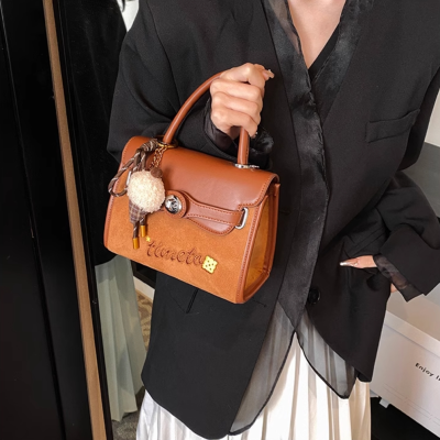New fashion all-in-one crossbody bag Super tote small square bag Kelly bag