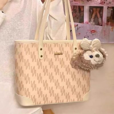 Niche women's bag  Tote bag Large capacity commuter underarm bag college class shoulder handbag